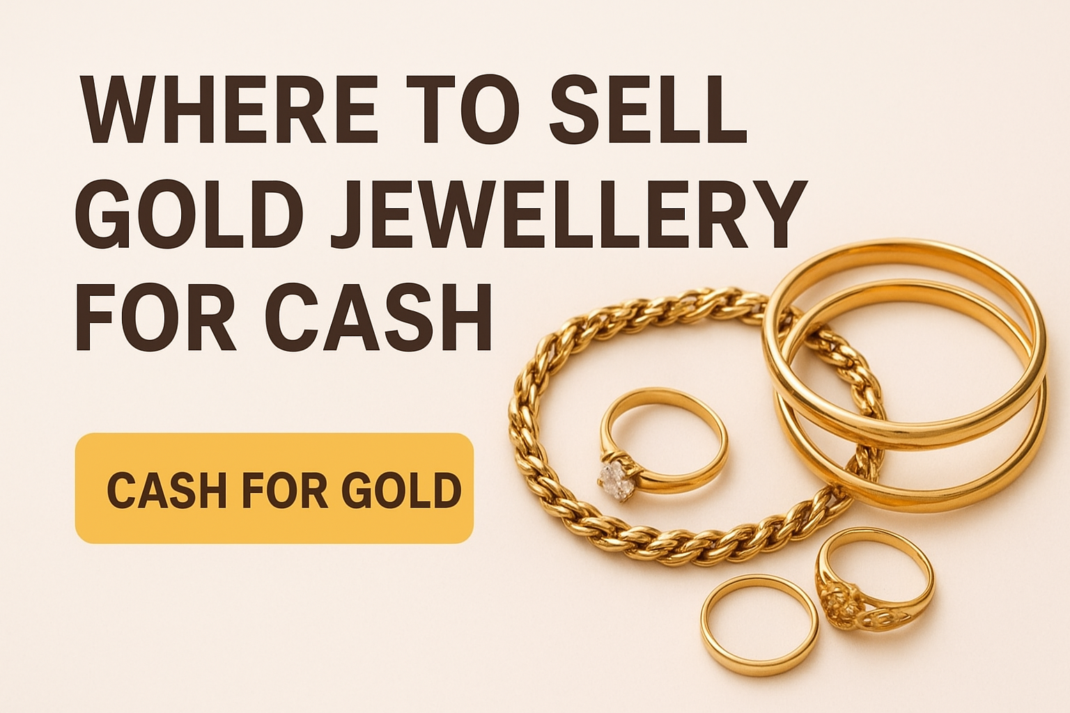 Where to Sell Gold Jewellery for Cash